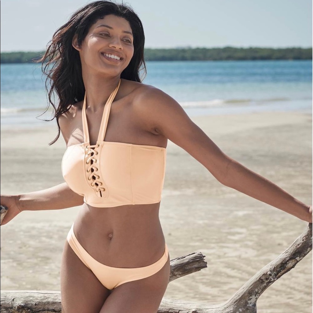 Sports Illustrated Two Piece Grommet Bikini Set